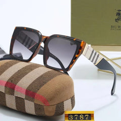 Classic Checkered Square Sunglasses 3787