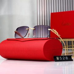 Golden Leopard Frame Sunglasses H528
