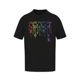 L's Colorful Trailing printed T-shirt