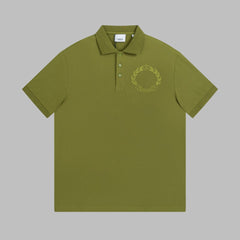 B‘s embroidered polo shirt