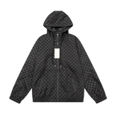 G's classic black zip-up hoodie jacket