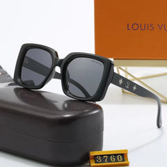 Square Frame Retro Sunglasses 3760