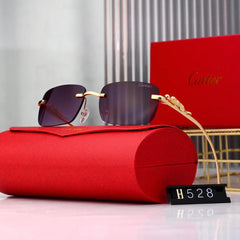 Golden Leopard Frame Sunglasses H528