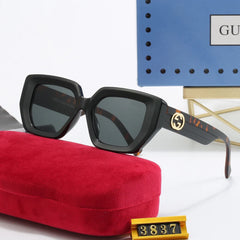Amber Pattern Sunglasses 3837