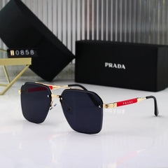 Gold Thin Frame Sunglasses H0858