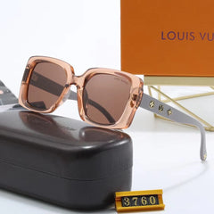 Square Frame Retro Sunglasses 3760