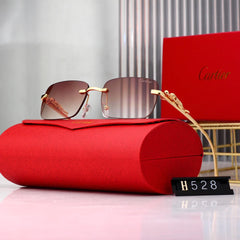 Golden Leopard Frame Sunglasses H528