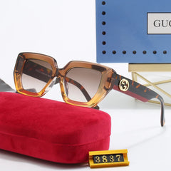 Amber Pattern Sunglasses 3837