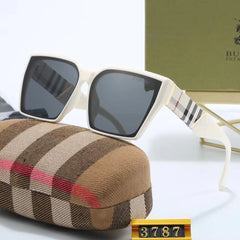 Classic Checkered Square Sunglasses 3787
