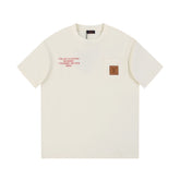 L's logo printed pocket T-shirt