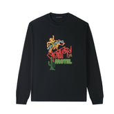 L's People & Animals & Plants cartoon style sweatshirt
