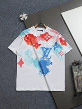 L's Full Print Simple Inkjet Logo T-shirt