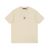 L's official website sync flower pattern T-shirt