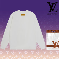 Printed logo tri-color swaetshirt