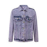 L's All Over Logo Beggar Look Jacket