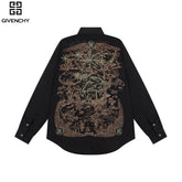 G's Classical A Large Golden Pattern On The Back Jackets
