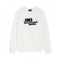 HAND DRAWN ICON Print Sweatshirt