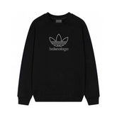 Hollow Letter Print Sweatshirt