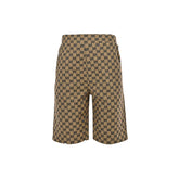 Full print jacquard shorts