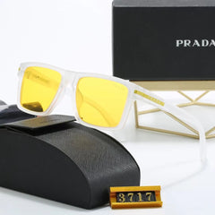 Square Frame Retro Sunglasses 3717