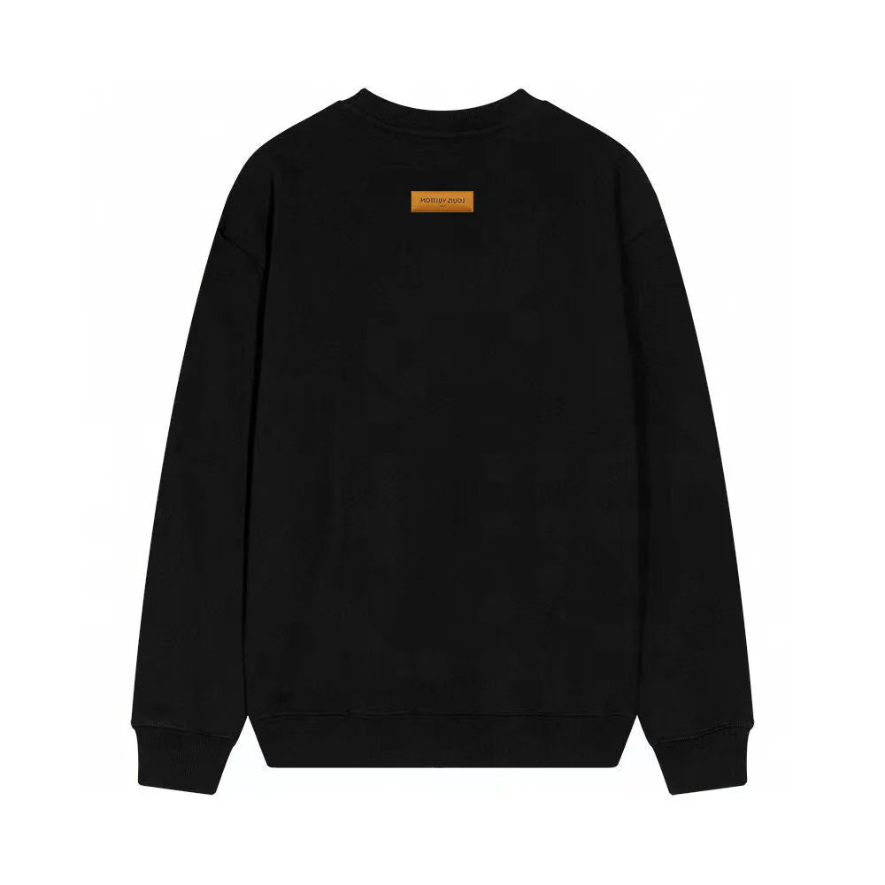 L's Circle Logo Sweatshirt (White）