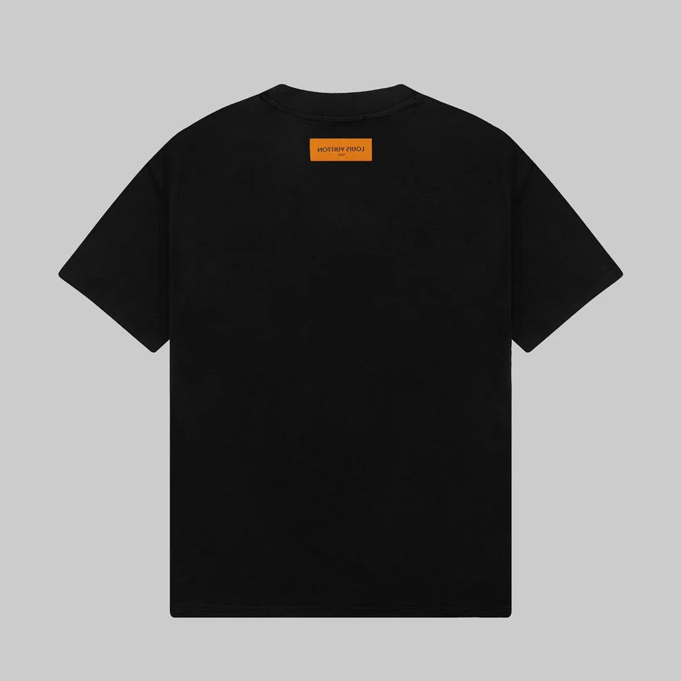 L's Three Jacquards Print T-shirt