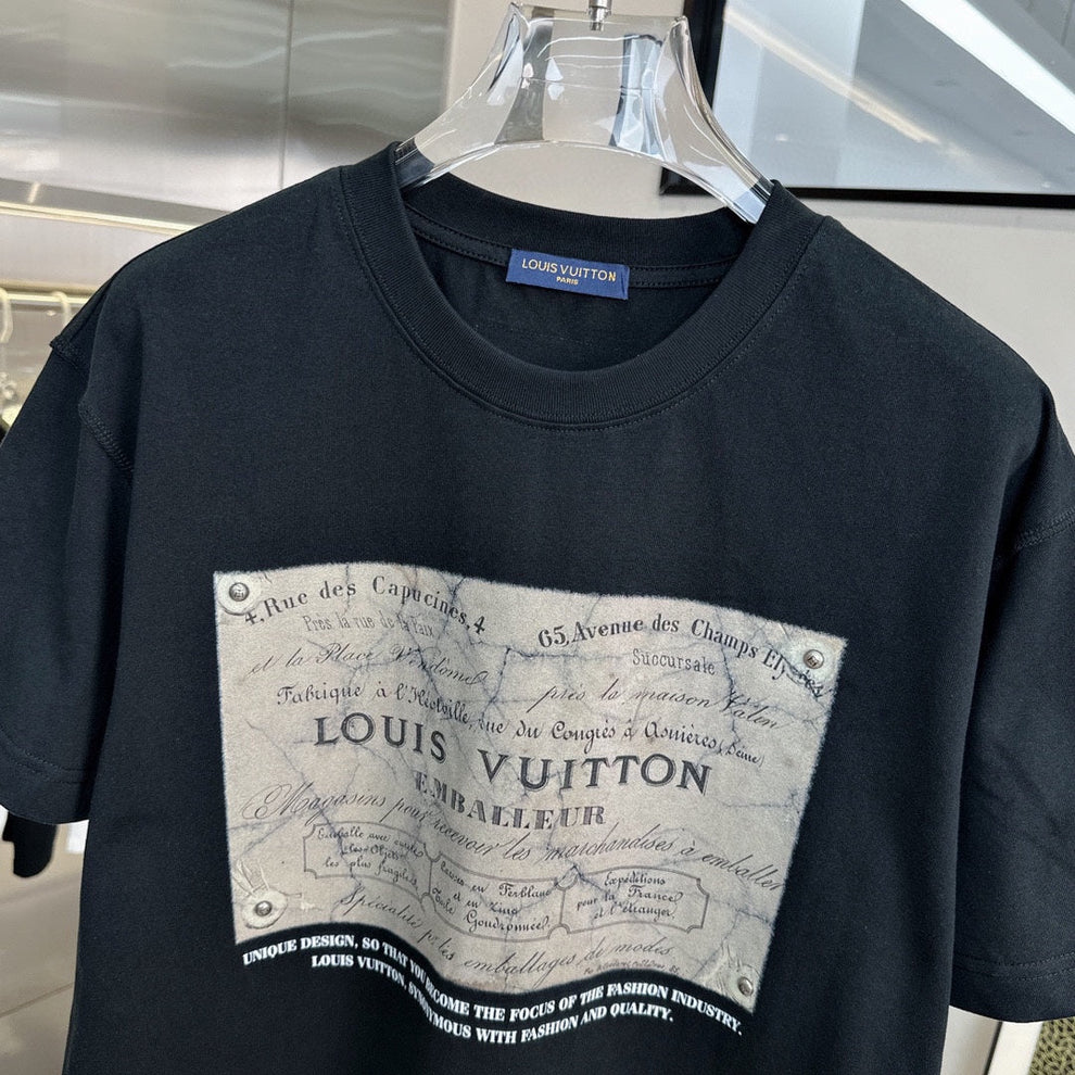 Cracked Print T Shirt