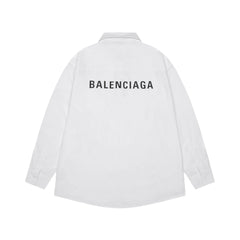 B's custom special letter buttons complex process memory wrinkle resistant fabric sweatshirt