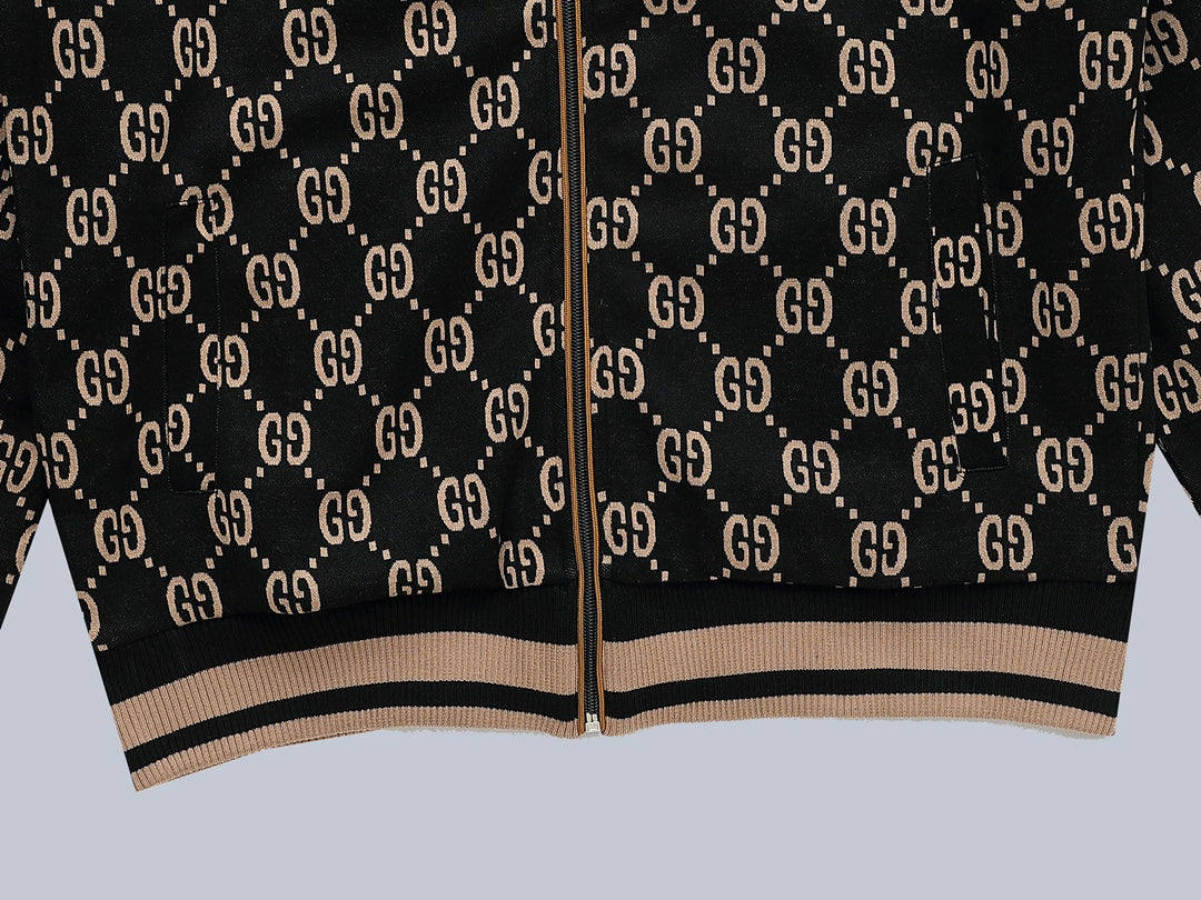 G's Floral print patchwork jacket and pants