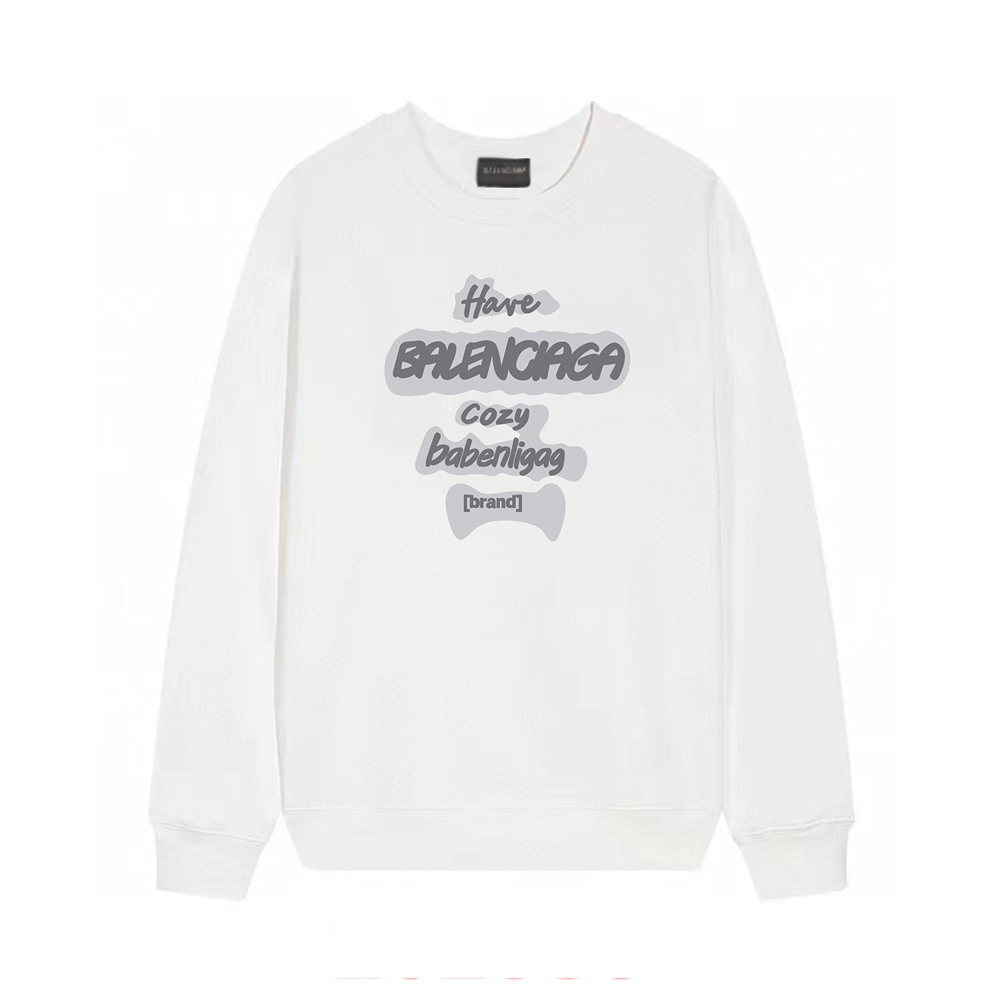 B's Classic Letter Print Sweatshirt