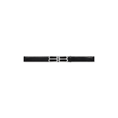 Men's Black BB Signature Belt