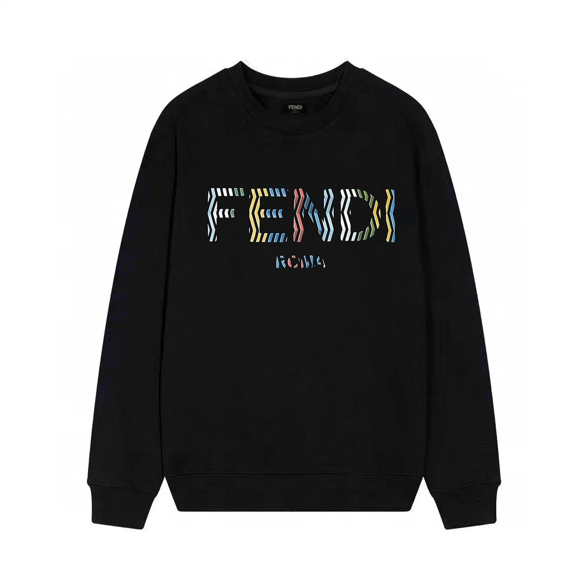 Colorful Print Sweatshirt